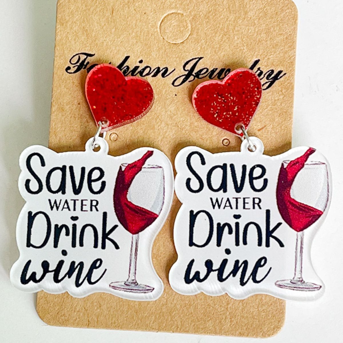 Cute and Funny Acrylic Holiday Earrings