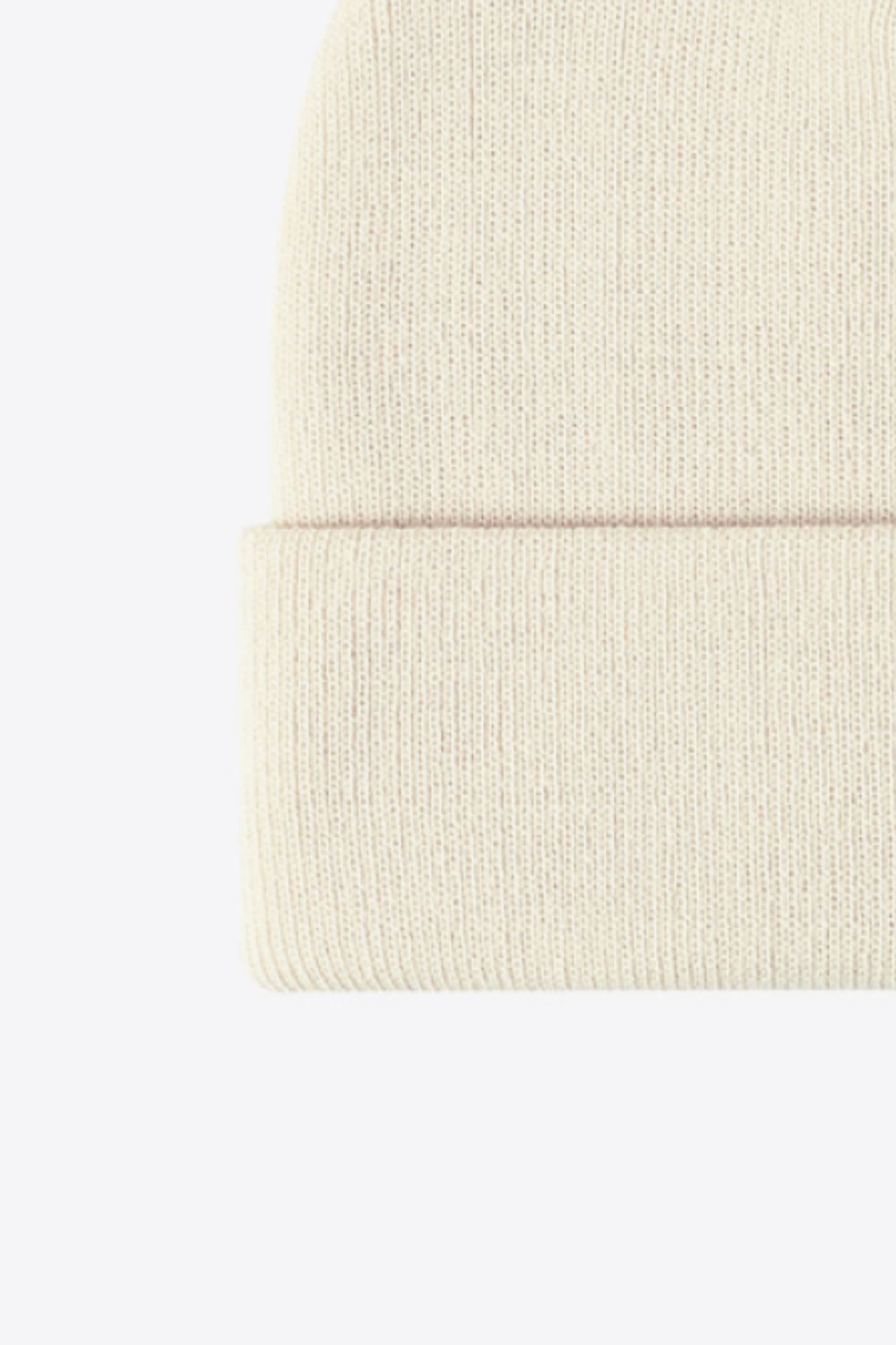 Solid Color Cuff Knit Beanie