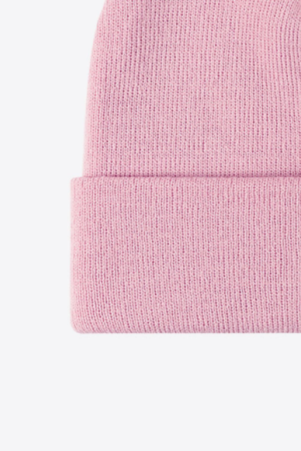 Solid Color Cuff Knit Beanie