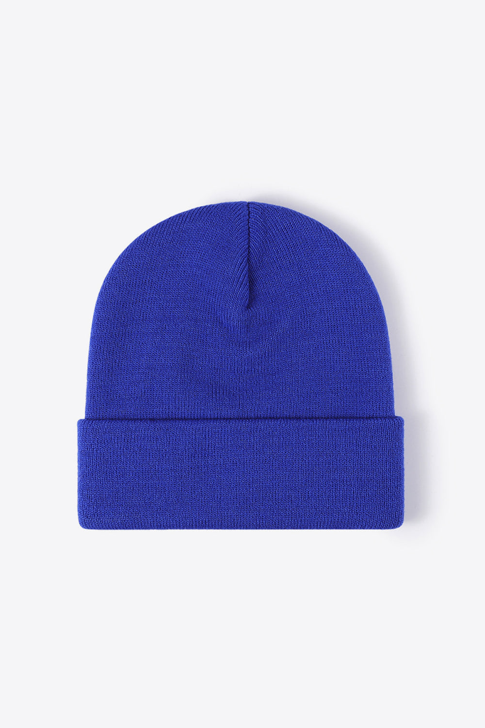 Solid Color Cuff Knit Beanie