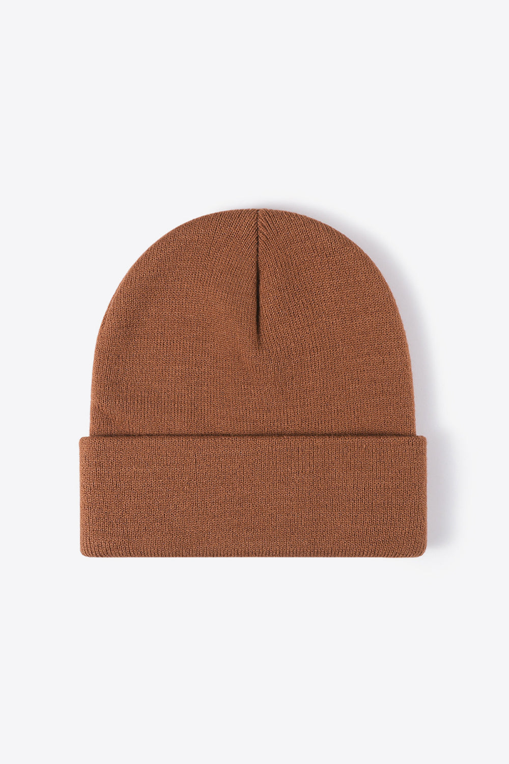 Solid Color Cuff Knit Beanie