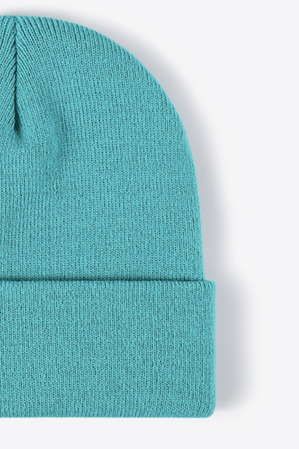 Solid Color Cuff Knit Beanie