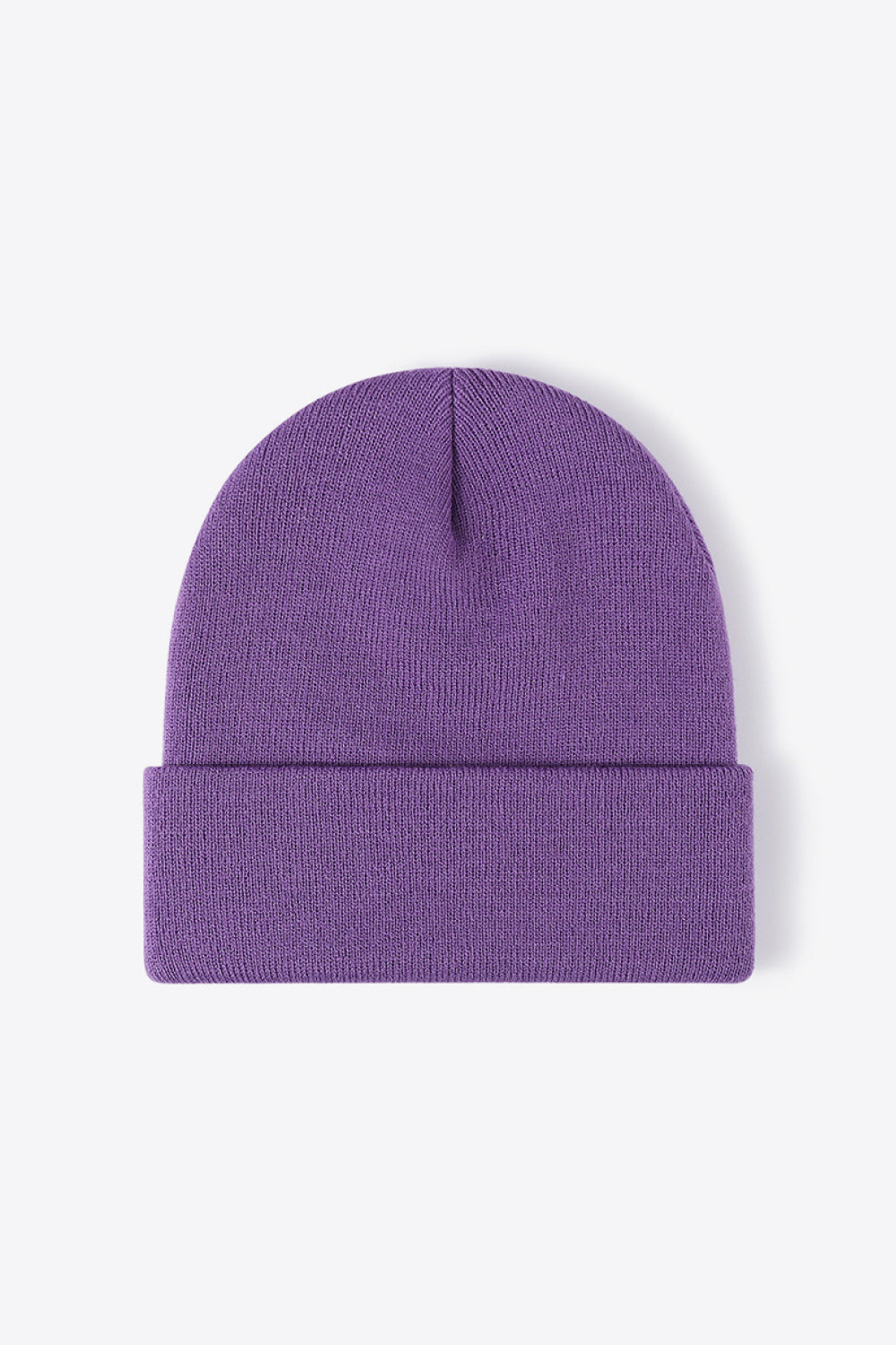 Solid Color Cuff Knit Beanie