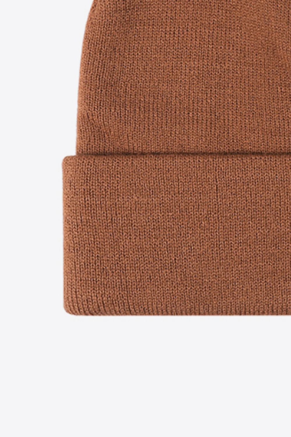 Solid Color Cuff Knit Beanie