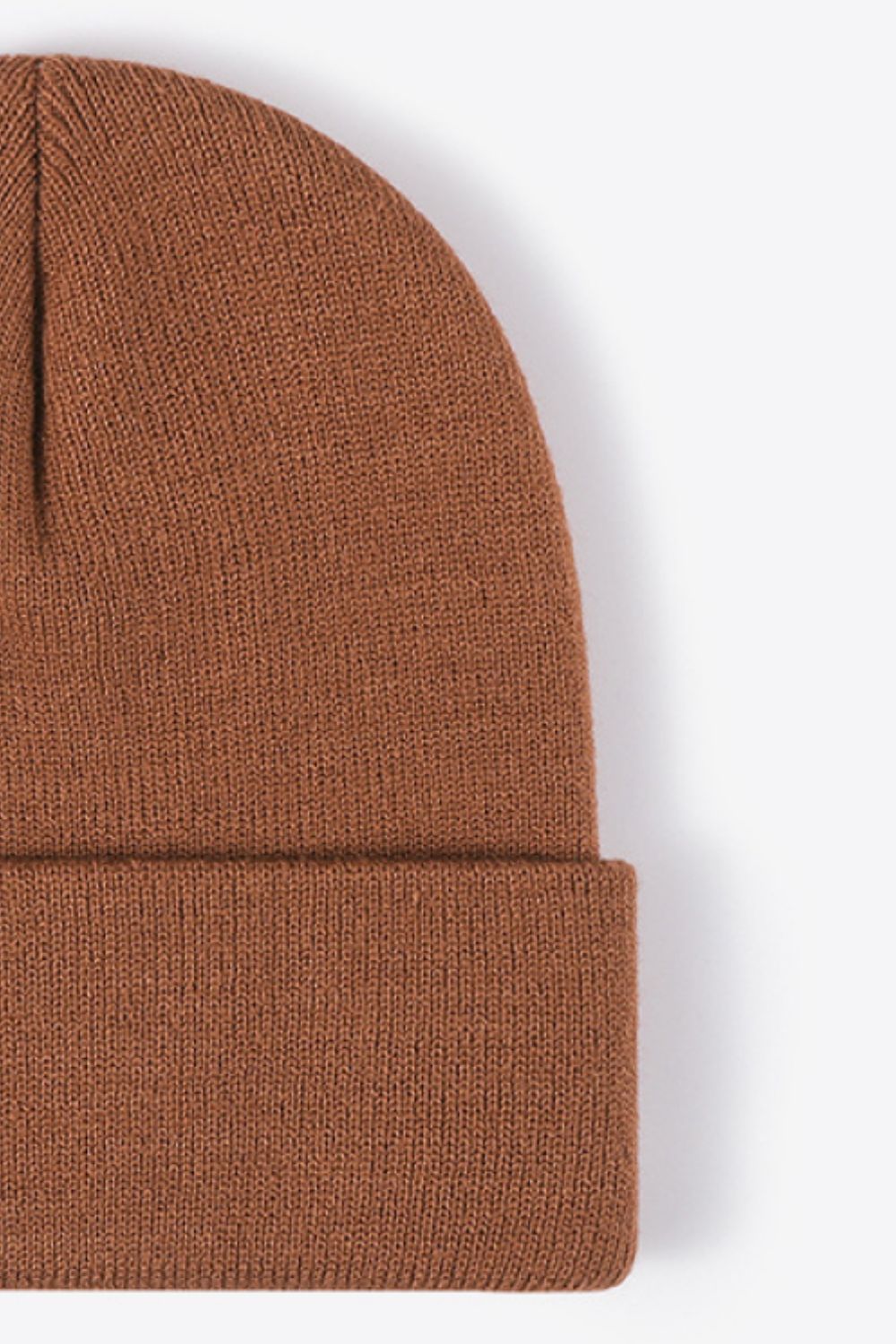 Solid Color Cuff Knit Beanie