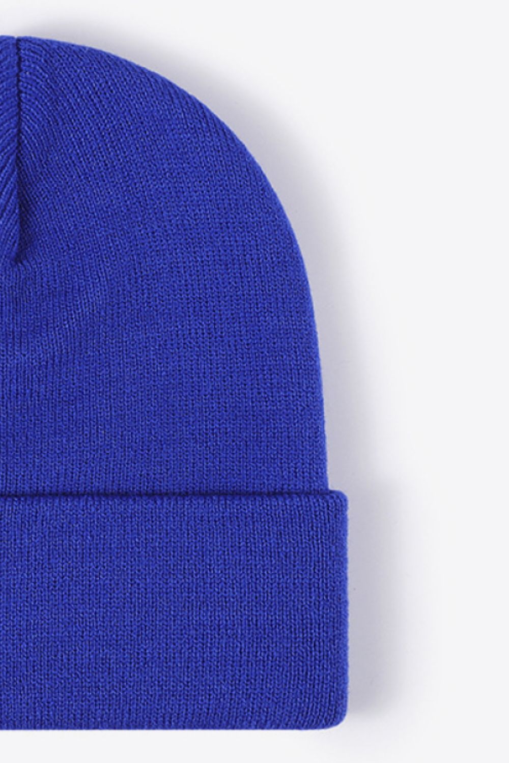 Solid Color Cuff Knit Beanie