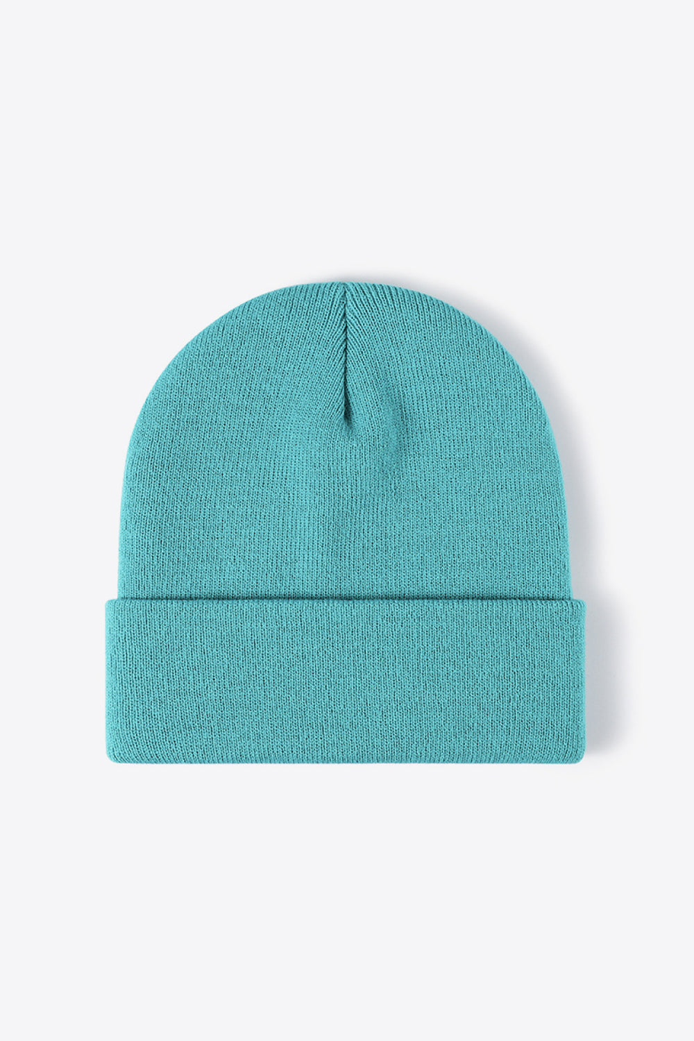 Solid Color Cuff Knit Beanie