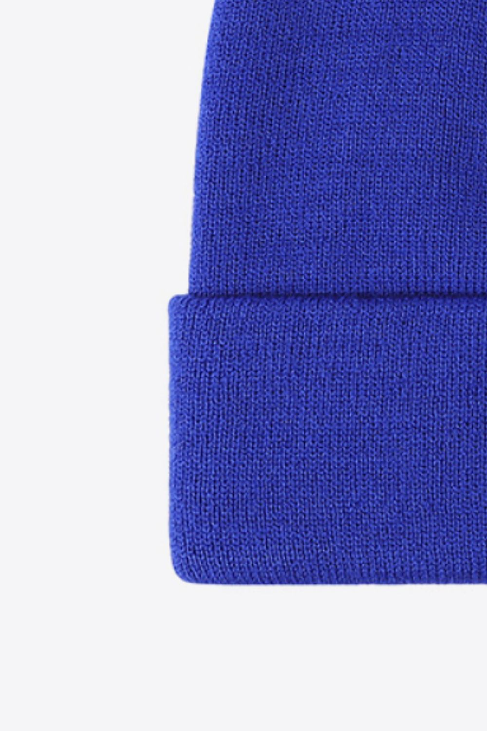 Solid Color Cuff Knit Beanie