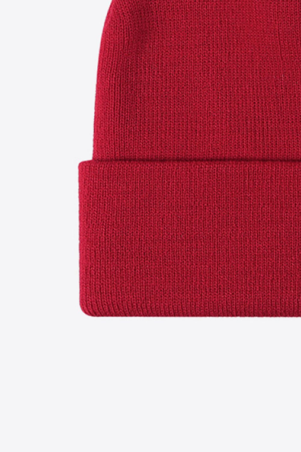 Solid Color Cuff Knit Beanie