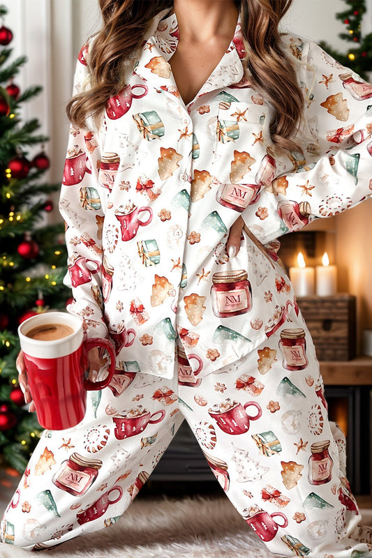 Christmas Goodies Top and Pants Lounge Set