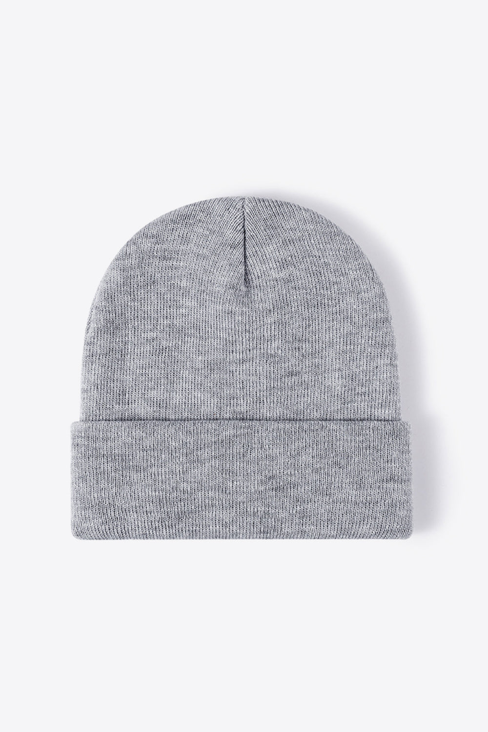 Solid Color Cuff Knit Beanie